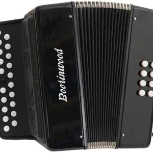 Boorinwood 2 Row Melodeon (Black)