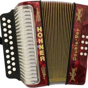 Hohner Double Ray Black Dot Melodeon