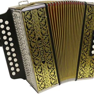 Hohner Vienna Pokerwork Melodeon